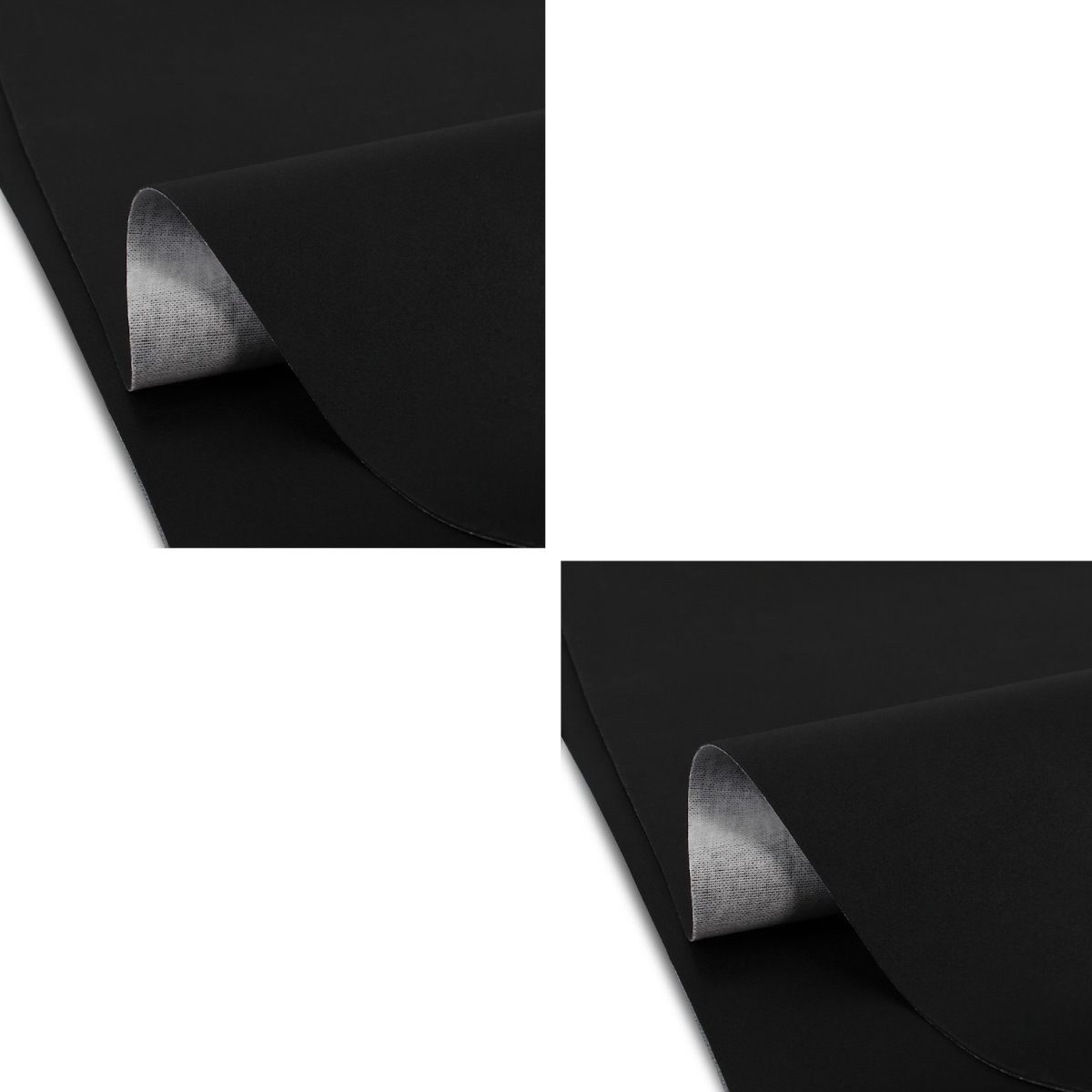 Tourtecs Sitzbank 2x # Motorrad Sitzbank-Bezug Universal Schwarz Spar-Set