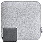 DuneDesign Stuhlkissen »Filz Sitzkissen eckig Stuhlkissen Sitzauflage«, 30mm weich 2farbig grau, Bild 1