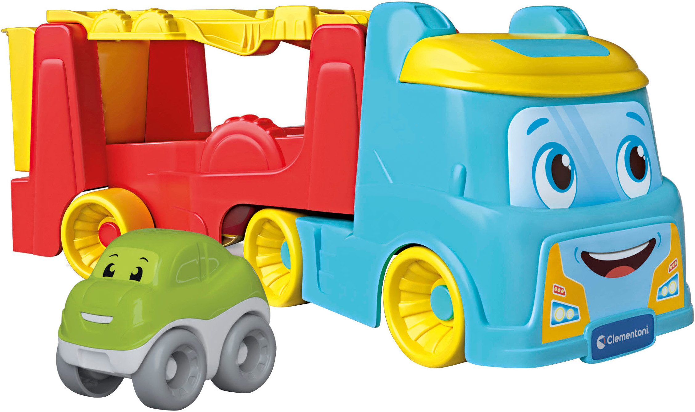 Clementoni® Lernspielzeug Baby Clementoni, Lustiger Autotransporter, Made i günstig online kaufen