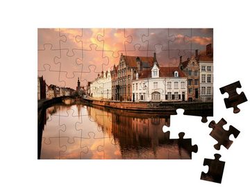 puzzleYOU Puzzle Brügge, Belgien, 48 Puzzleteile, puzzleYOU-Kollektionen