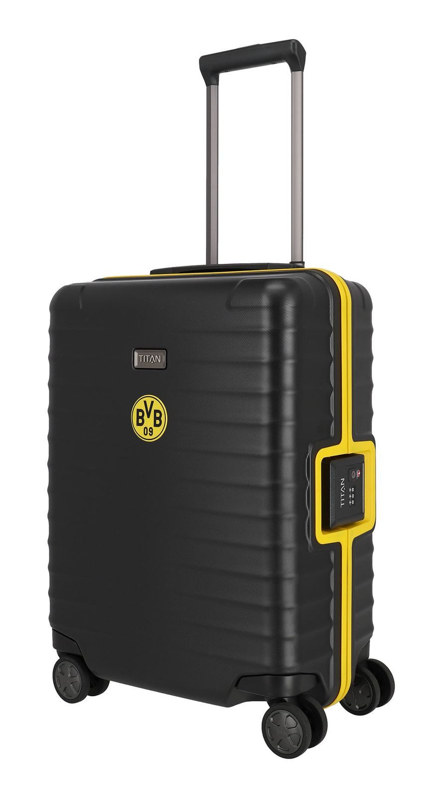 TITAN® Hartschalen-Trolley 4W Trolley BVB, 4 Rollen günstig online kaufen