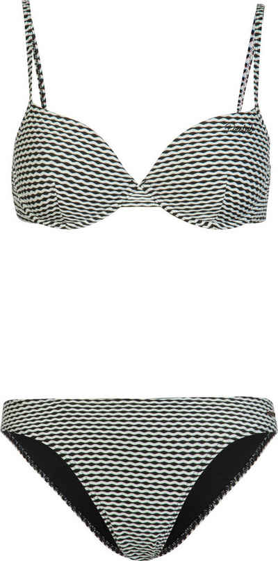 Protest Bandeau-Bikini BRONX CCUP wire bikini True Black