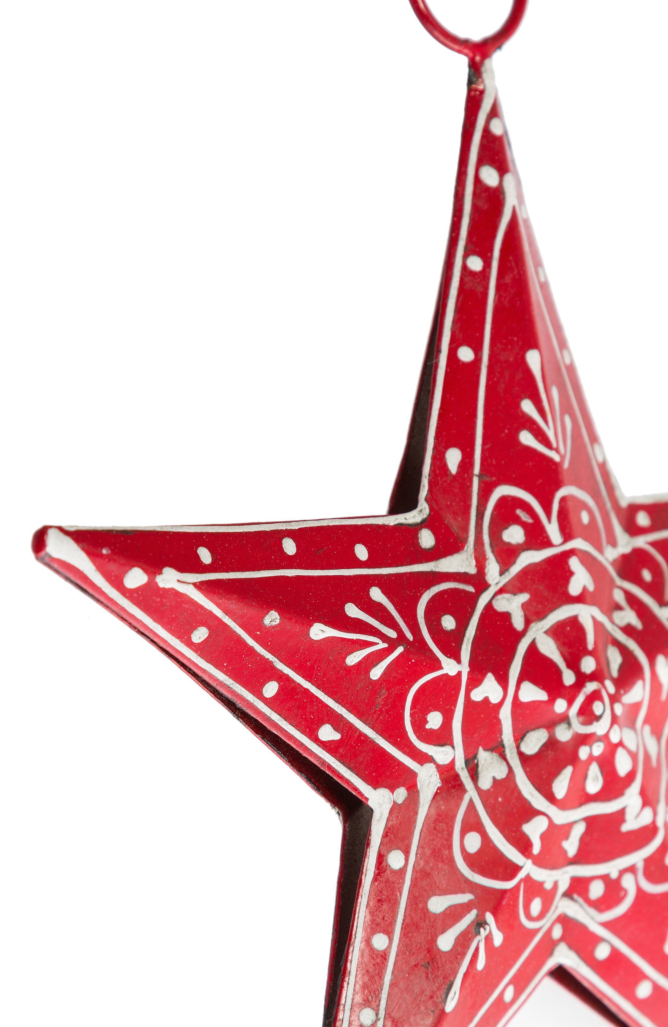 Myflair Möbel & Accessoires Dekohänger 15 St), Länge Sternform, cm Weihnachtsdeko ca. (1 in rot