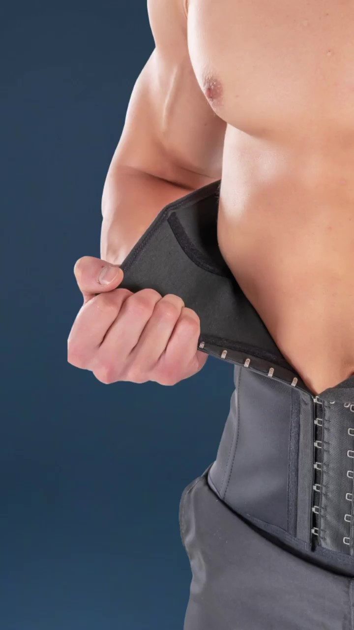 Yamuna Bauchweggürtel, Korsett Herren/Corsage Herren/Waist Trainer Herren (Mit Aufbewahrungstasche) Ideale Lösung, um Ihre Silhouette zu formen und zu optimieren