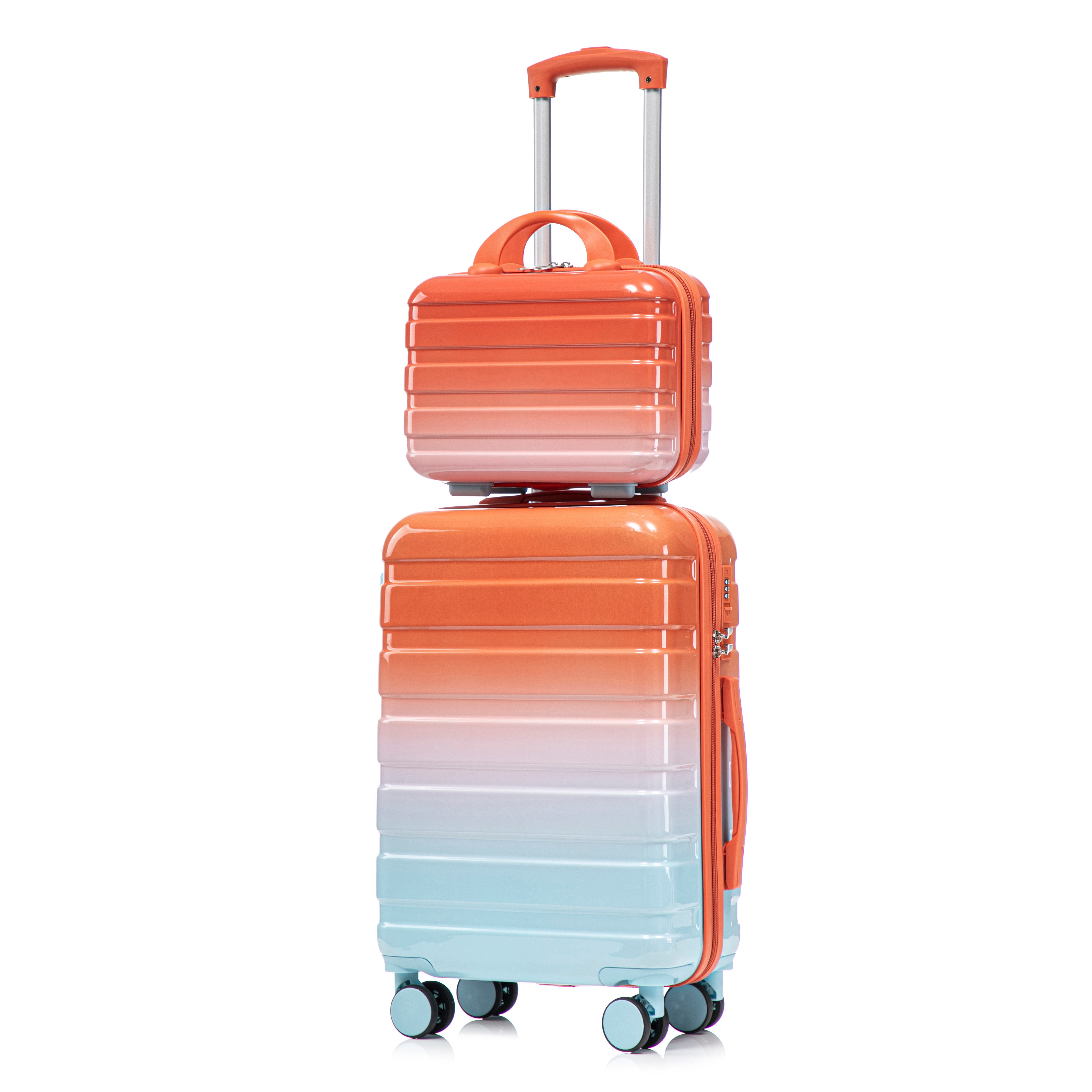 Trolleyset 14"/20"/24"/28" PC-Hartschalen Koffer Set für jede Reise
