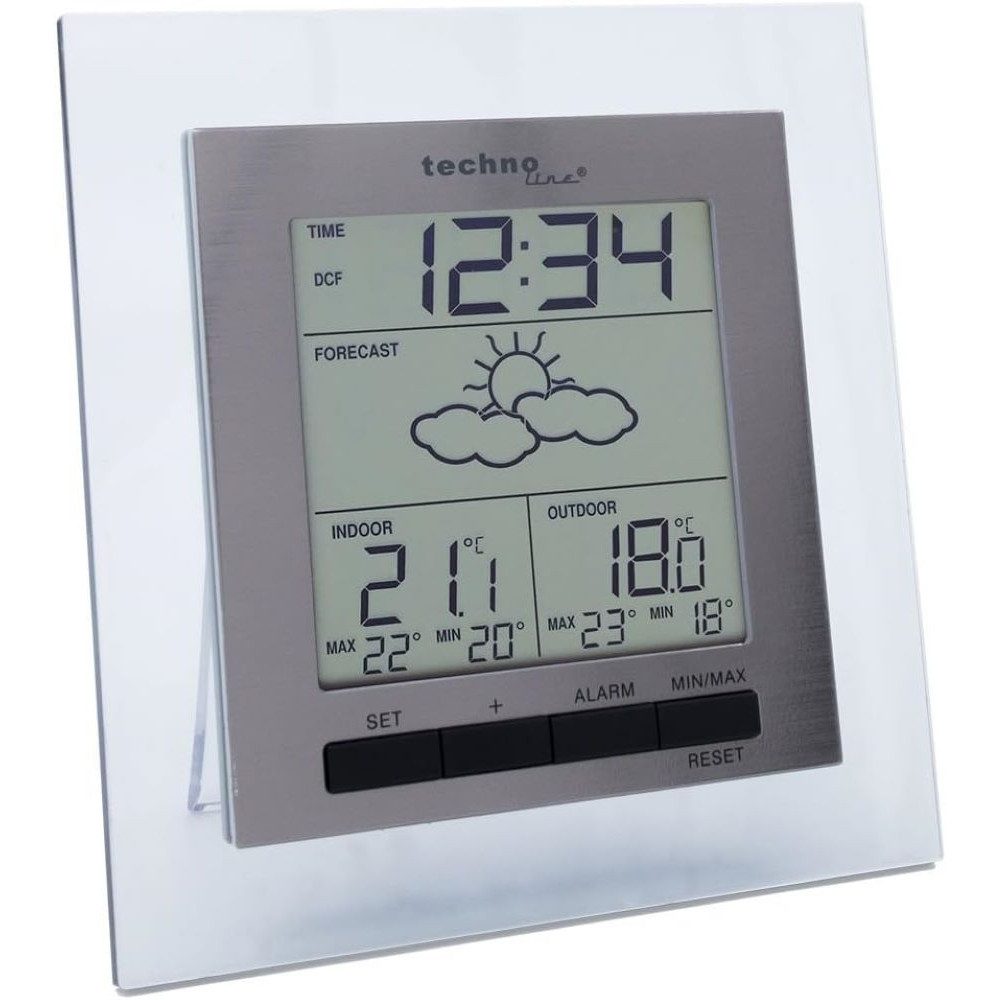 technoline WS 9136 - Wetterstation - silber Wetterstation