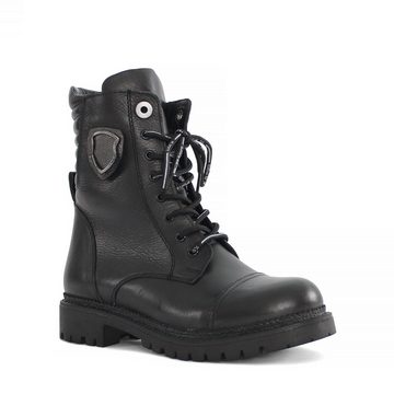 Celal Gültekin 494-721 Black Boots Schnürstiefel