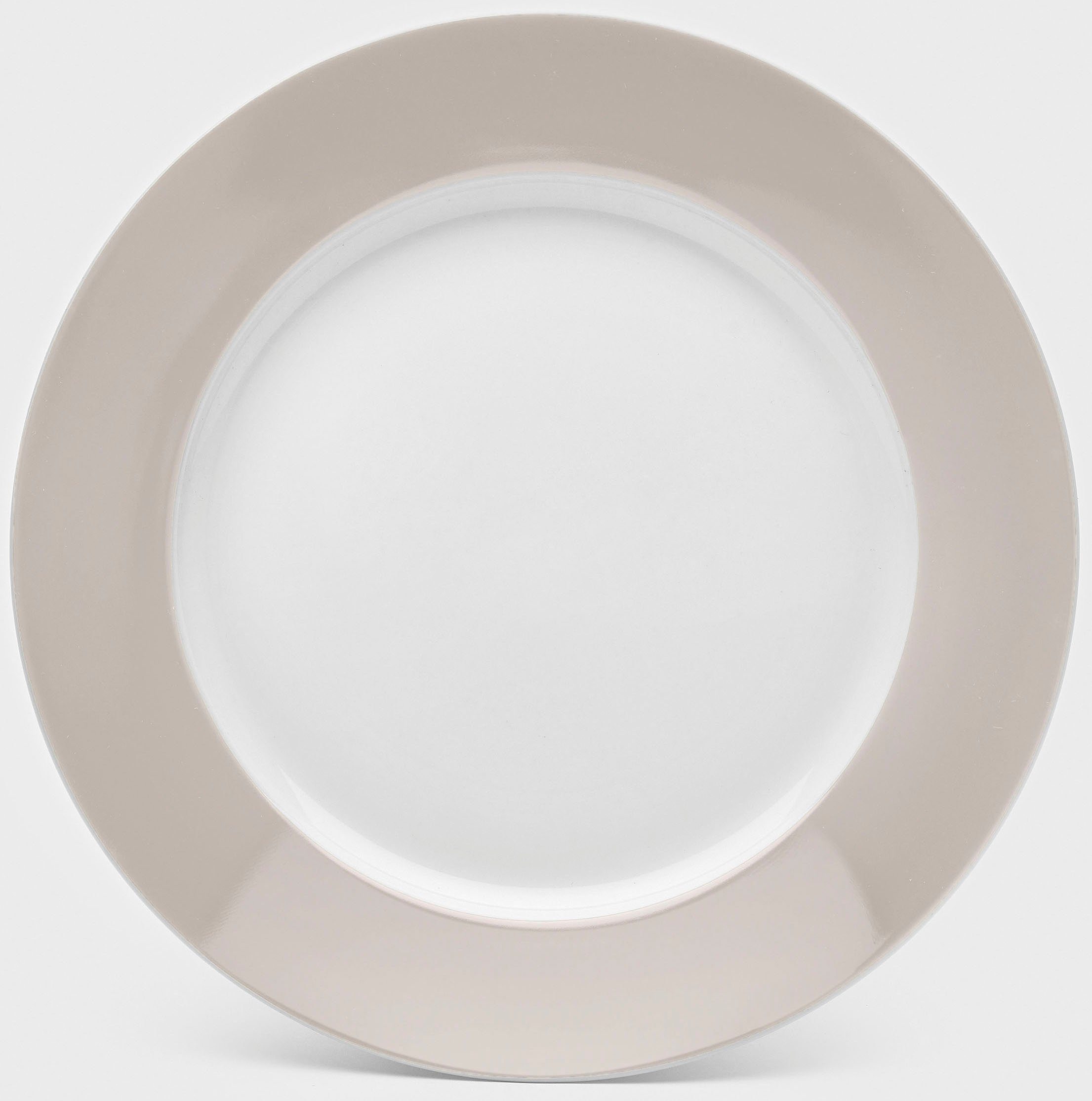 van Well Dessertteller Vario, (6 St), Teller Set, Porzellan, spülmaschinen- und mikrowellengeeignet, Ø 20 cm