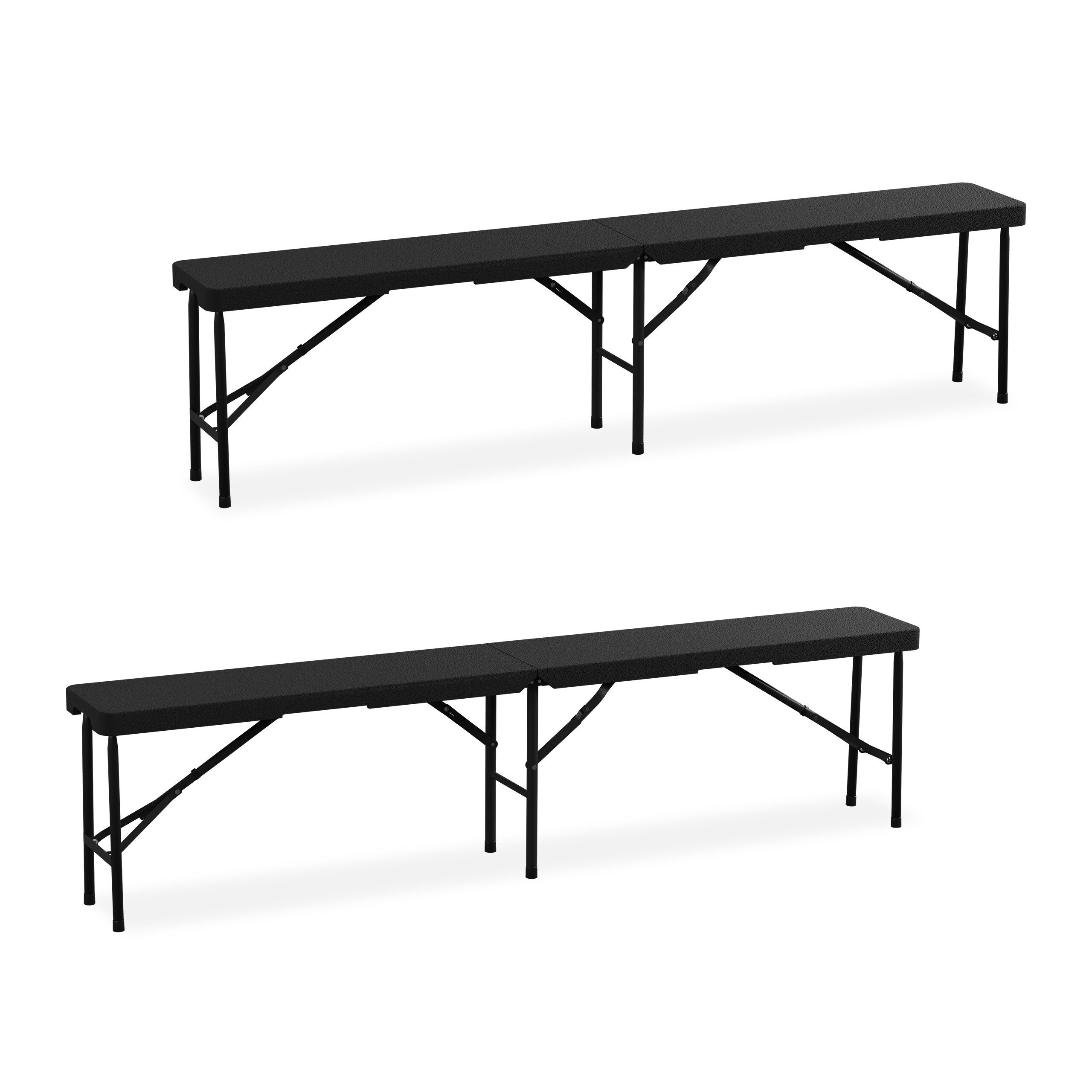 relaxdays Gartenbank Bierbank 2er Set 180 günstig online kaufen