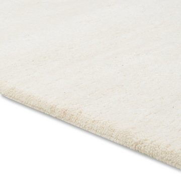 Wollteppich Zeyn, my home, rechteckig, Höhe: 32 mm, Berber-Teppich aus Marokko, reine Schurwolle, einfarbig, handgeknüpft