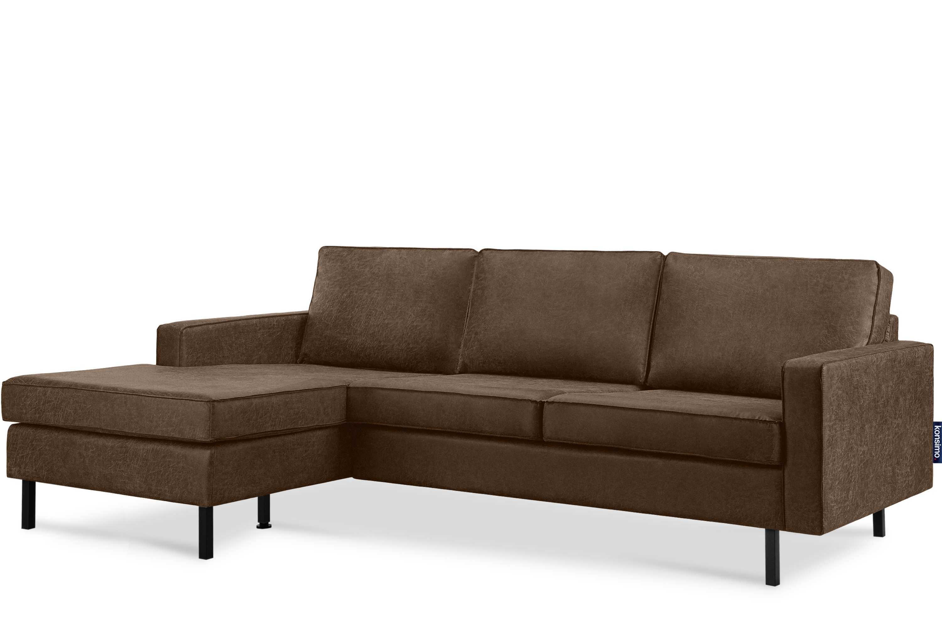 KONSIMO® Ecksofa INVIA Linkes Ecksofa mit günstig online kaufen