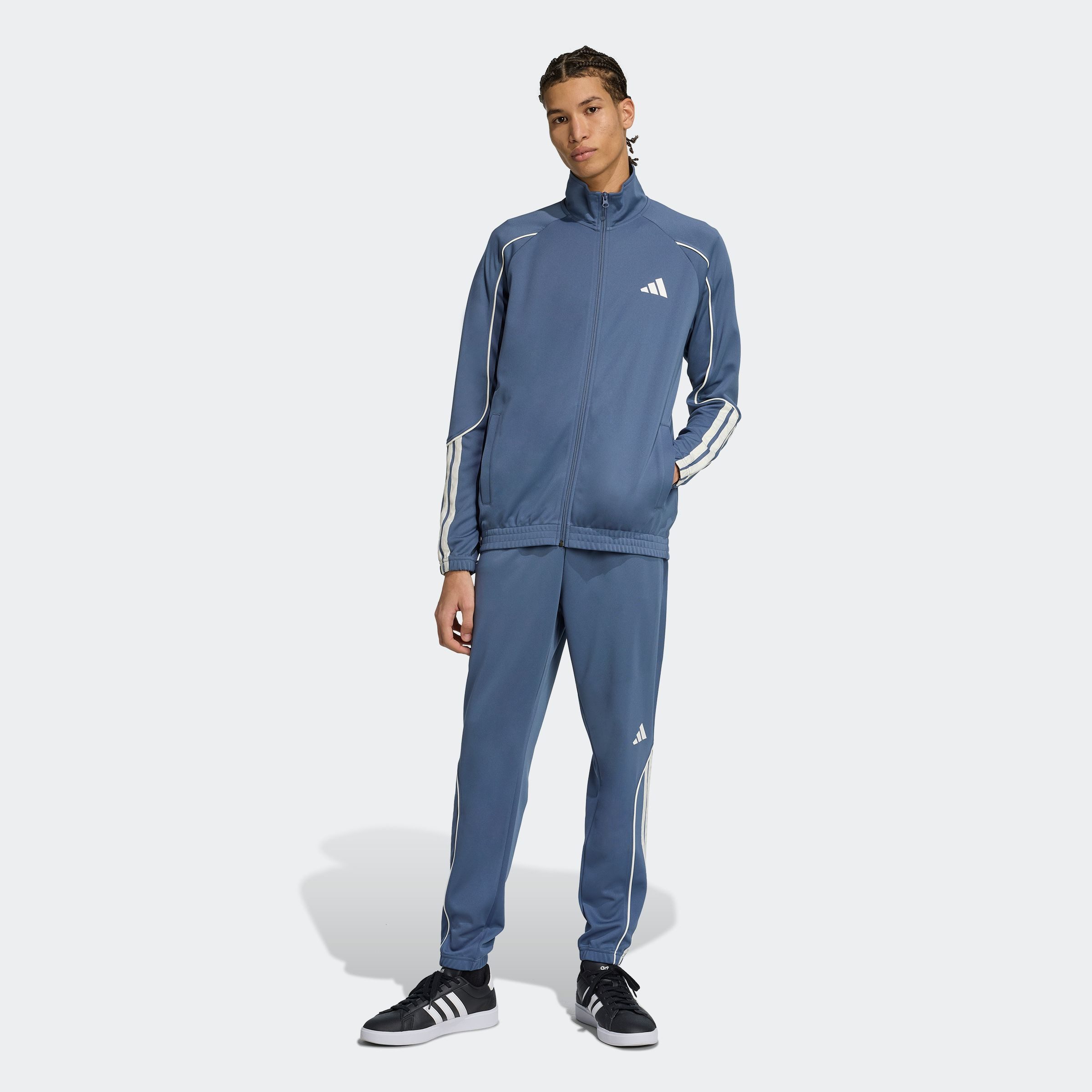 adidas Sportswear Trainingsanzug M 3S STADIUM TS (2-tlg) günstig online kaufen