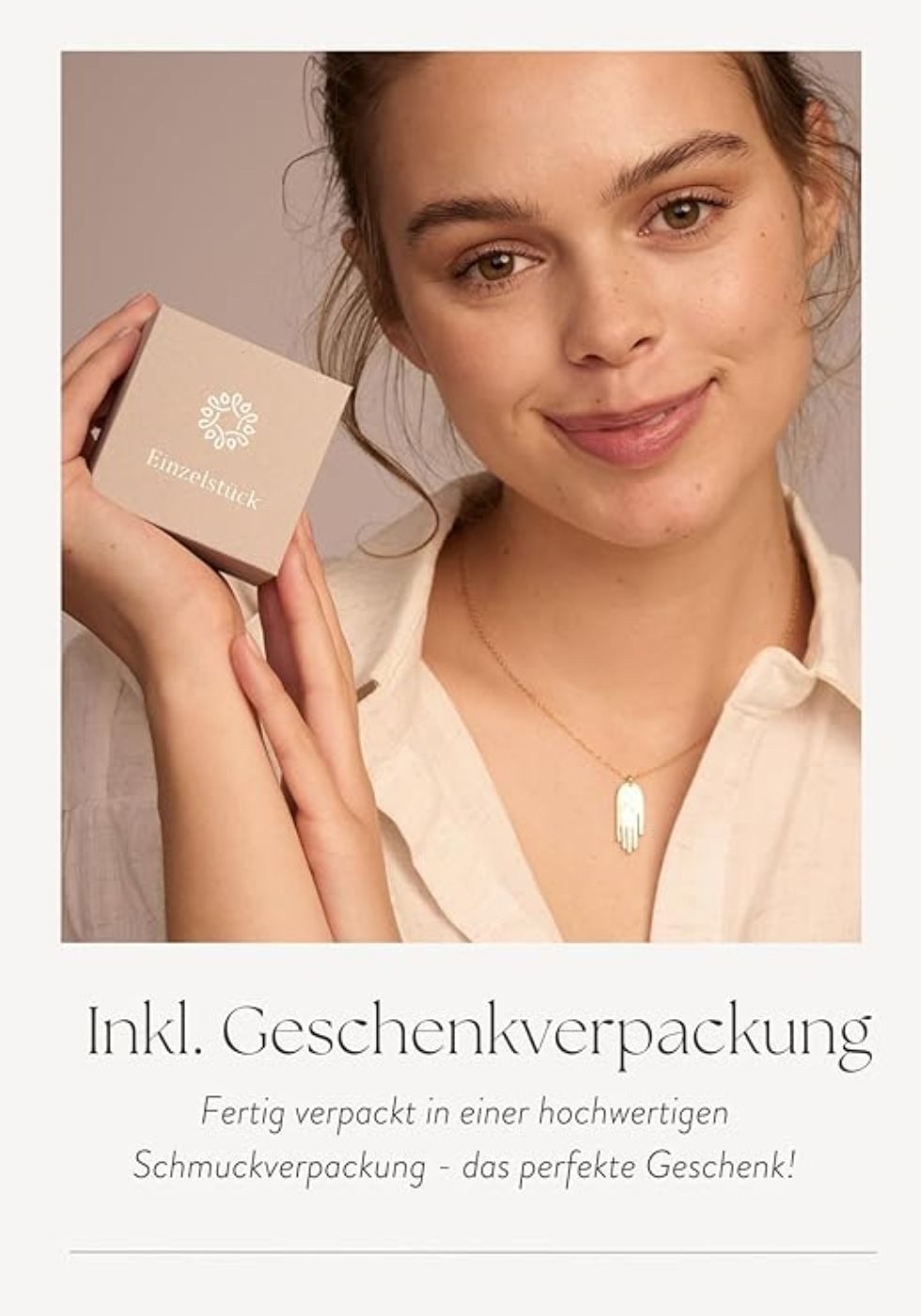 Einzelstück Charm-Kette Halskette Papillon 925 Sterling Silber