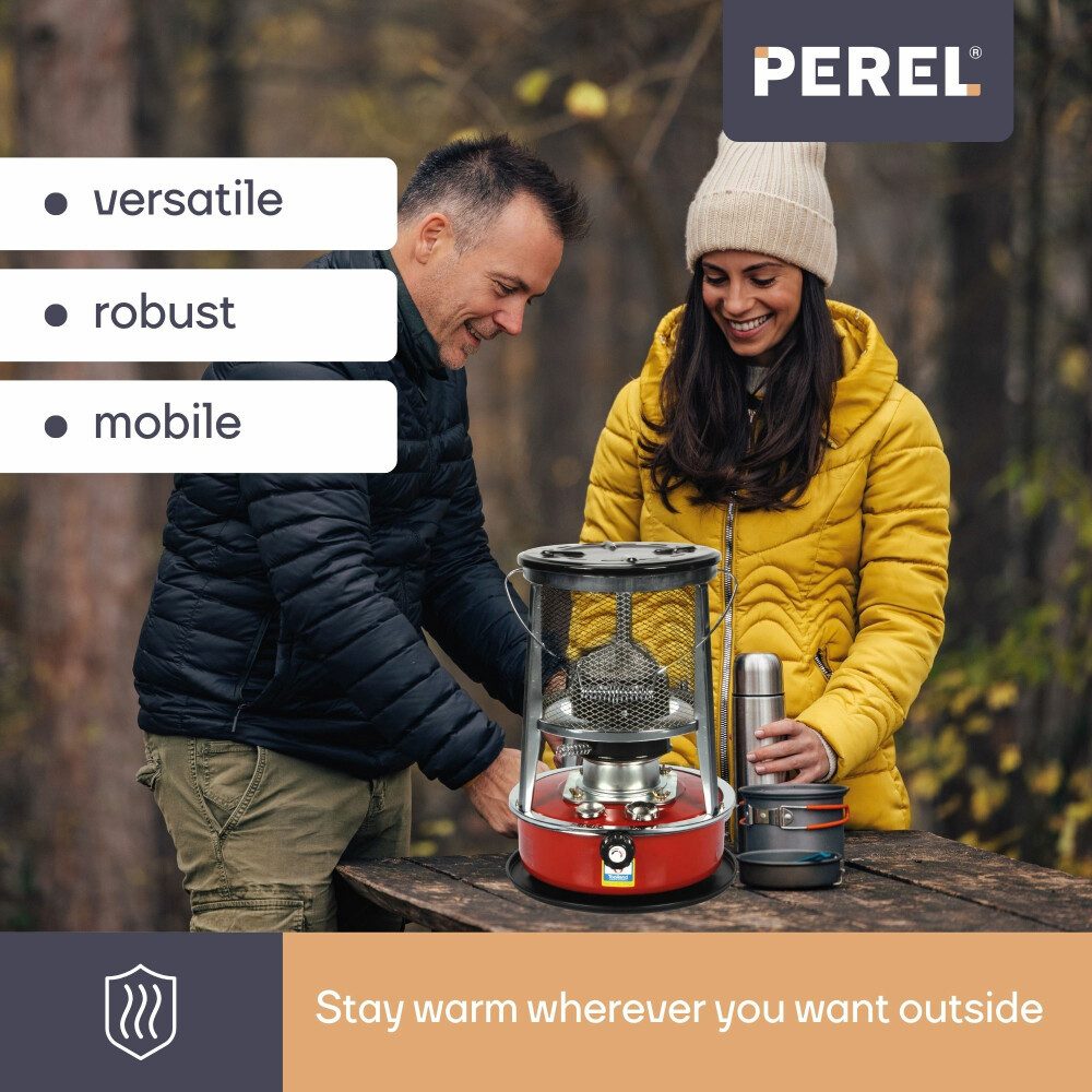 PEREL Heizlüfter Dank des Griffs (Oberseite) günstig online kaufen