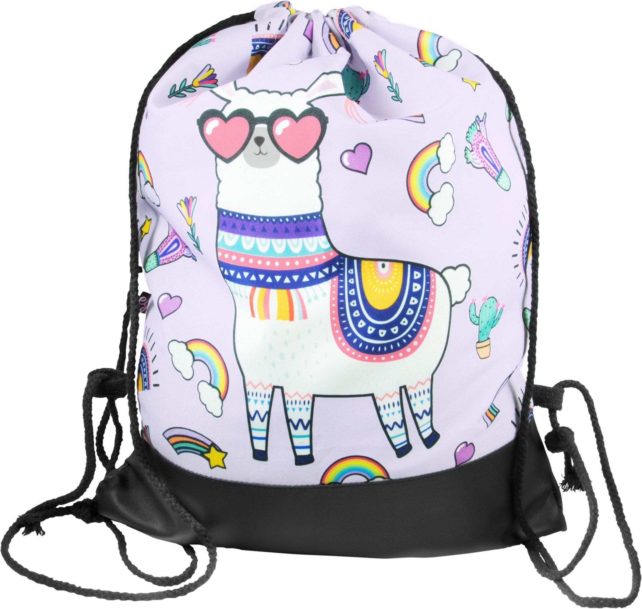 cosey Turnbeutel Allover-Print Turnbeutel - Verschiedene Lama Designs