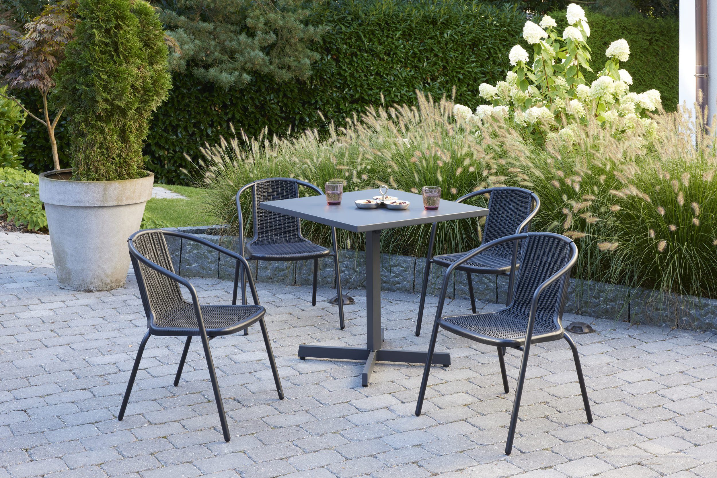 LC Garden Stapelstuhl Garvista Stapelstuhl 54x52x72cm günstig online kaufen