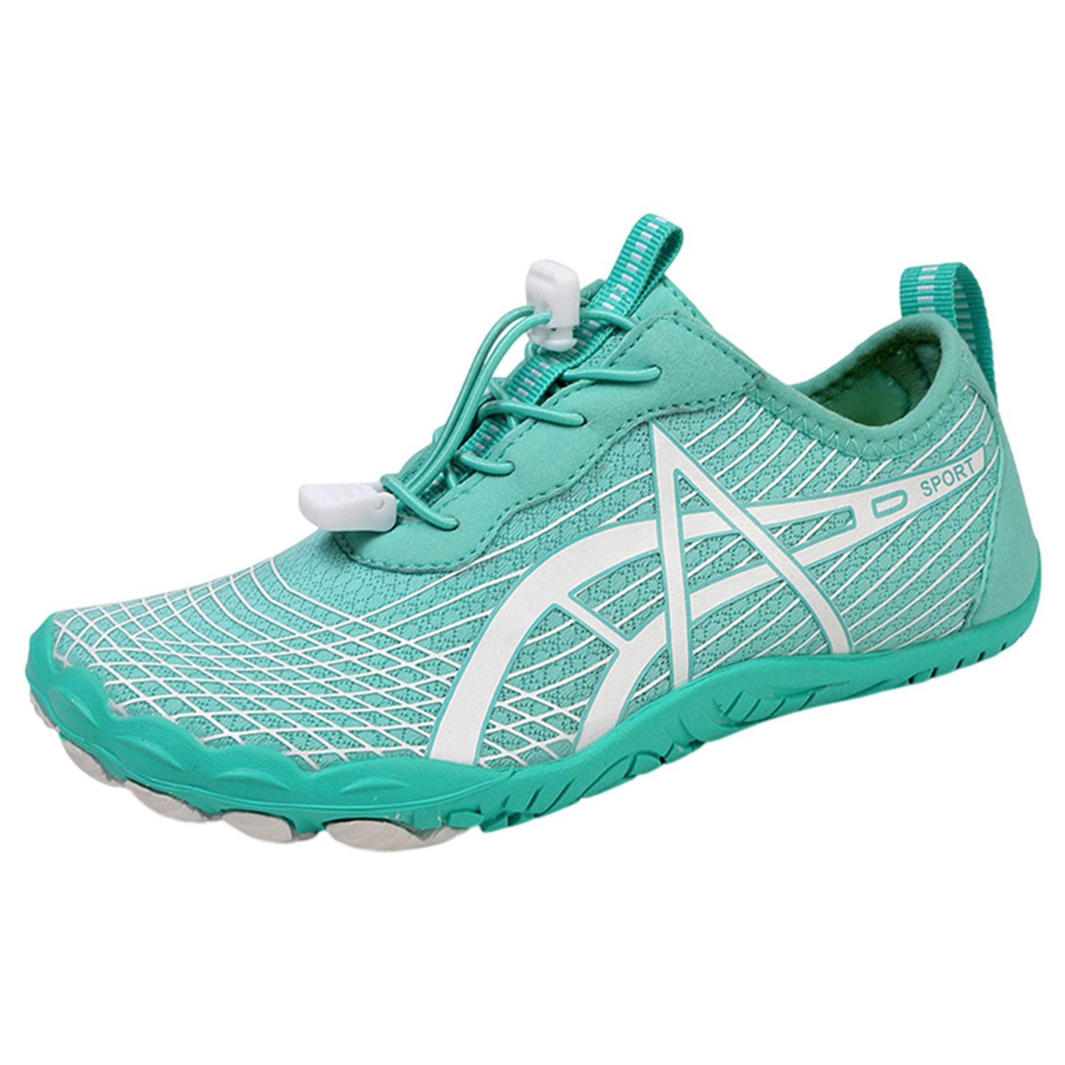 Refttenw schnelltrocknend Strandschuhe Barfußschuhe Leichte Schwimmschuhe Wasserschuh für Schwimmen, Wassersport, Surfen