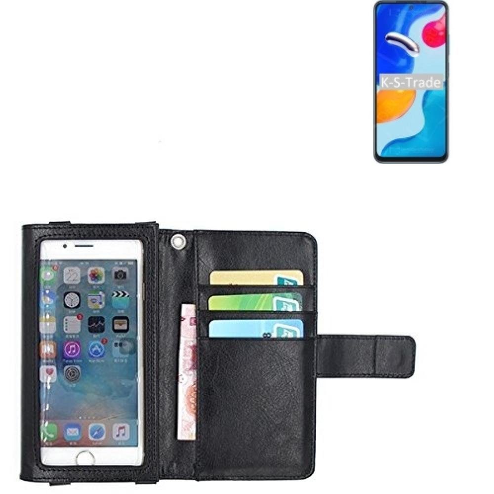 K-S-Trade Handyhülle für Xiaomi Redmi Note 11S Global, Handy Hülle Schutz Hülle Case mit Displayschutz / Schutzfolie