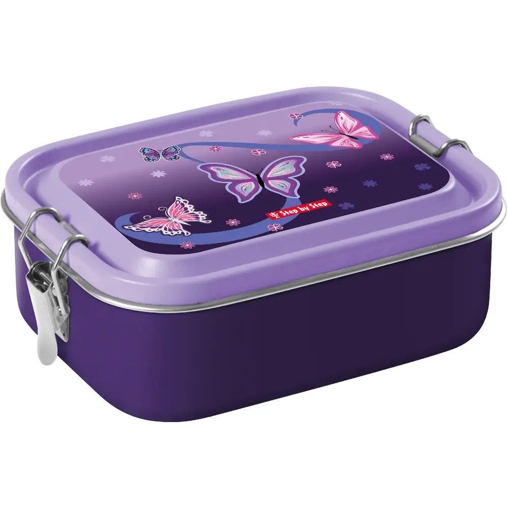 Step by Step Aufbewahrungsbox Edelstahl-Lunchbox ''Sweet Butterfly'' – Bild 2 von 2