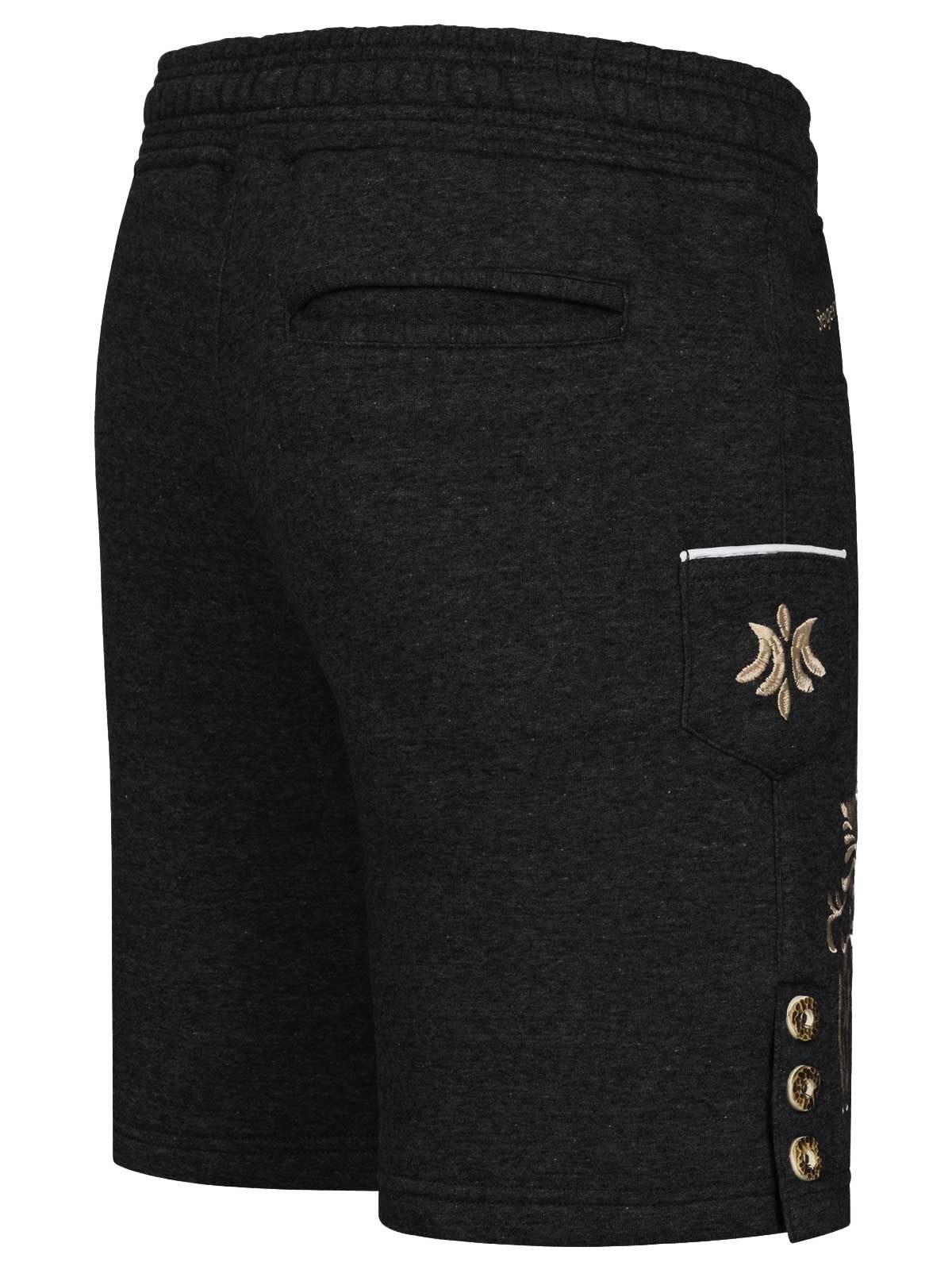 Steigenhöfer Manufaktur Jogginghose "MORITZ" kurze Jogginghose im Lederhose günstig online kaufen
