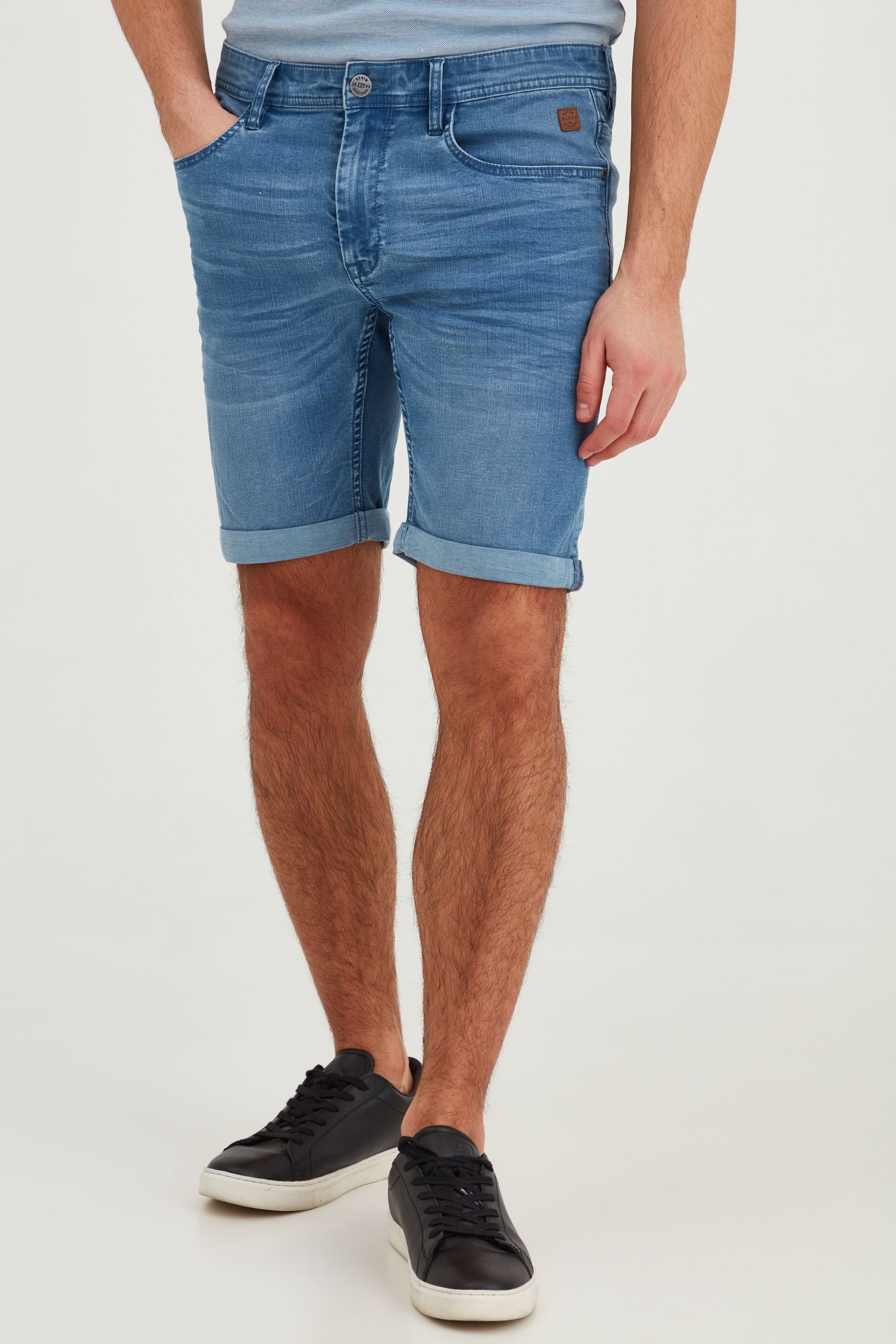 Blend Jeansshorts BHBendigo Stilvolle 5-Pocket-Jeansshorts