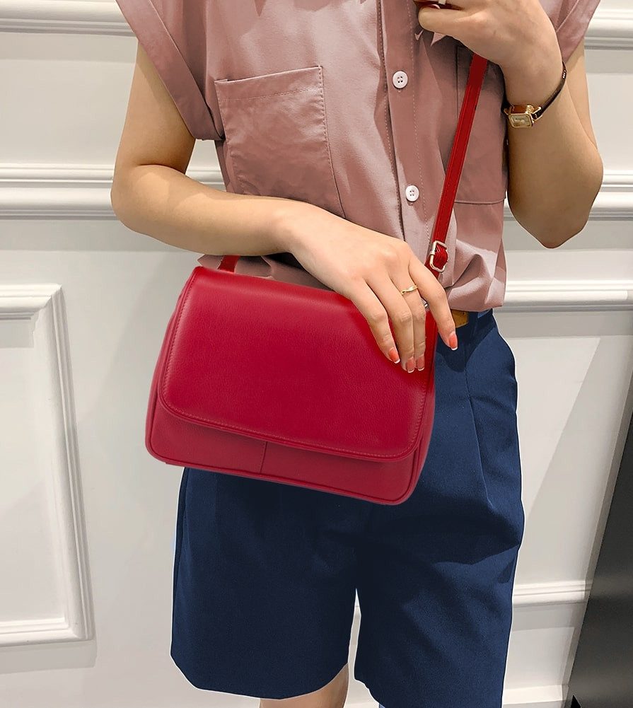 Alessandro Salvatore Handtasche Leder Damen mittel klein Lederhandtasche, S günstig online kaufen