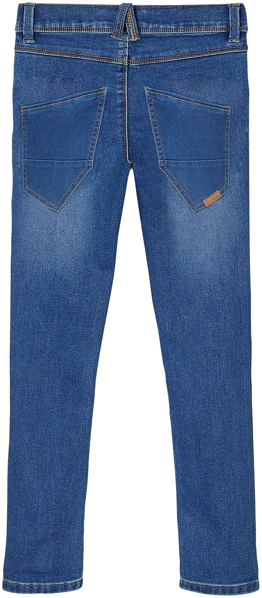 It blue Stretch-Jeans denim medium Name