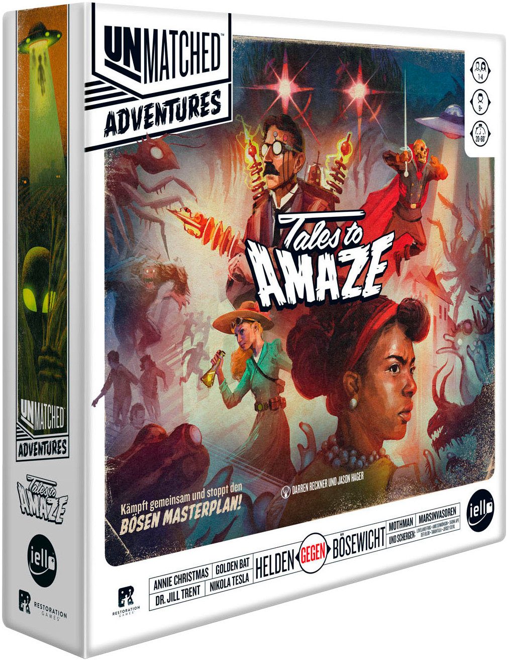iello Spiel Unmatched Adventures - Tales to Amaze, Familienspiel