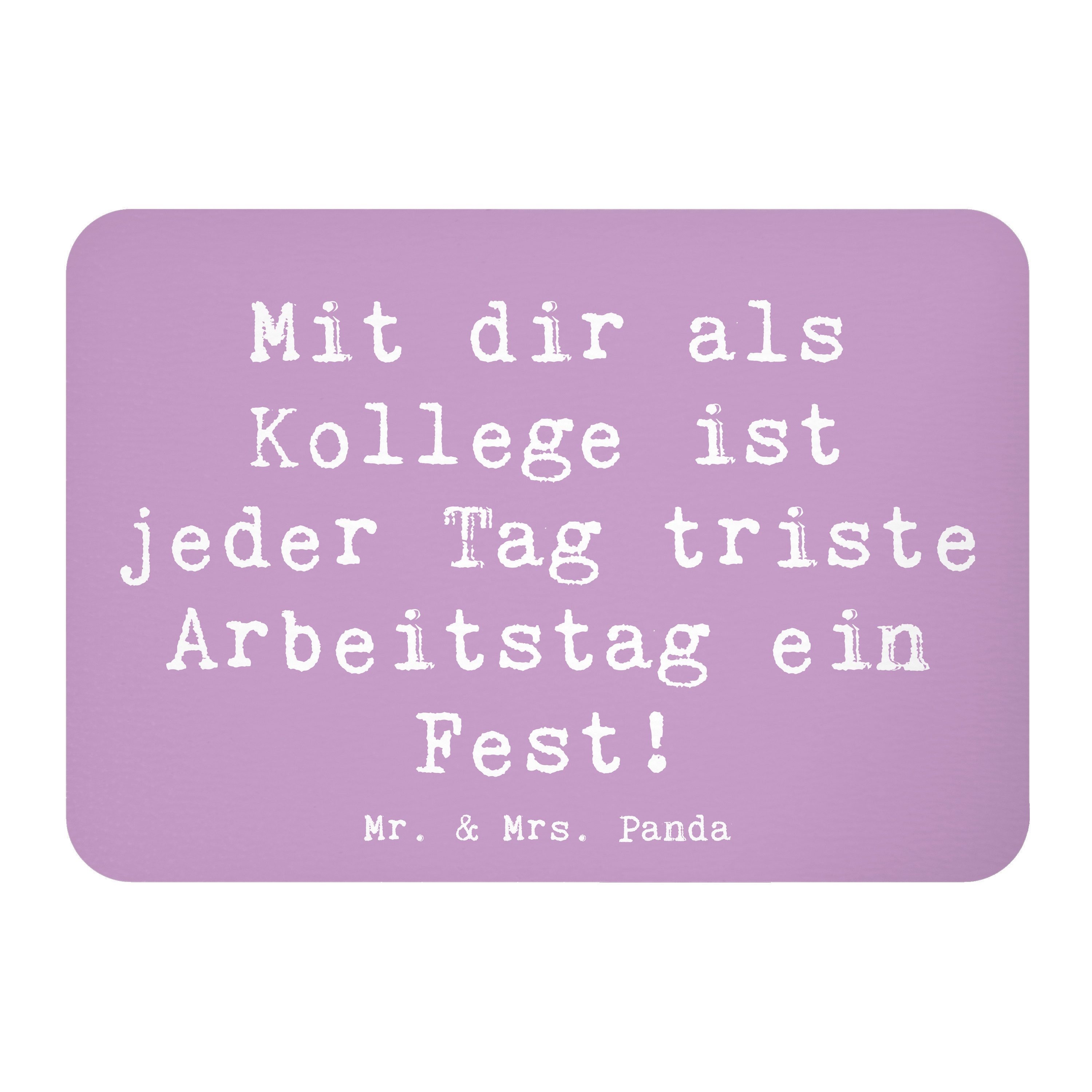 Magnet Spruch Fest Kollege - Lavendeltraum - Geschenk, Arbeitstag, Pinnwandm