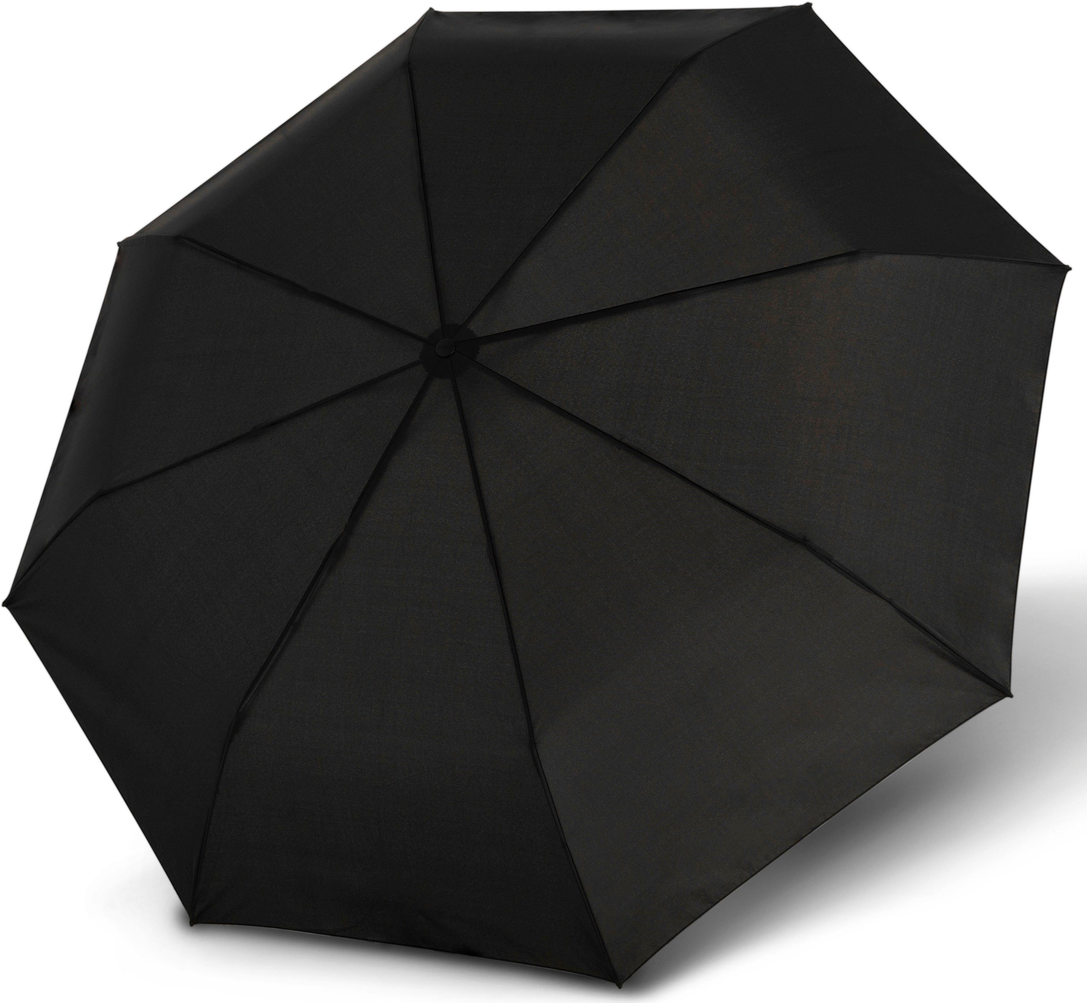 Knirps® Taschenregenschirm A.400 XXL Duomatic uni, black, für zwei Personen