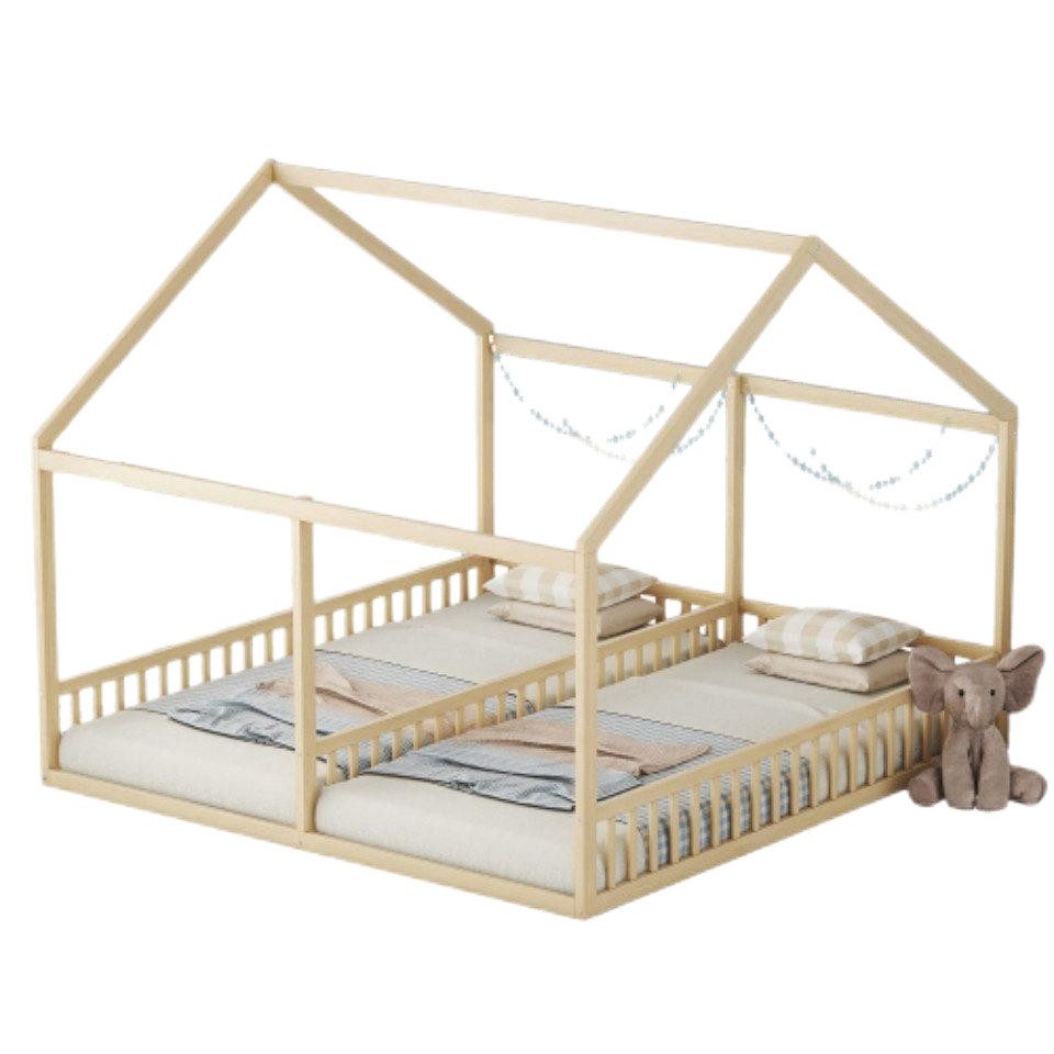 Kinderbett Funktionsbett Einzelbetten, 2-in-1-Betten