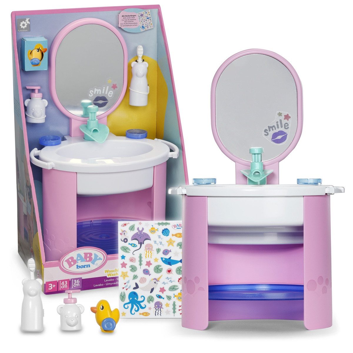 Zapf Creation® Babypuppe Zapf Handwaschbecken BABY born