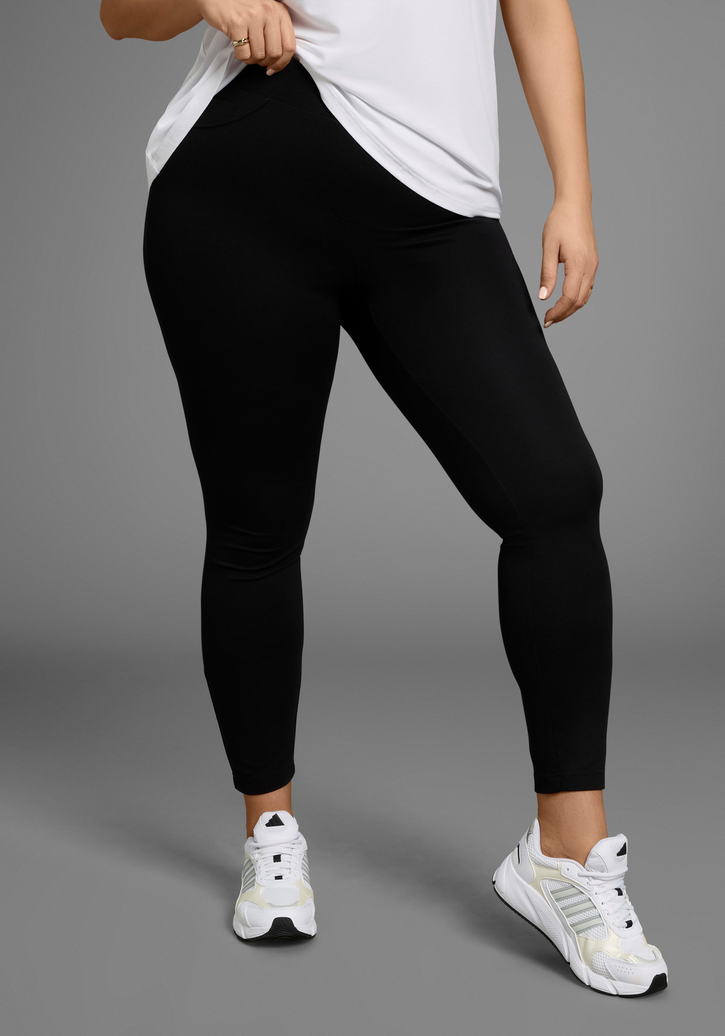 Laura Scott CURVE Leggings mit dekorativen günstig online kaufen