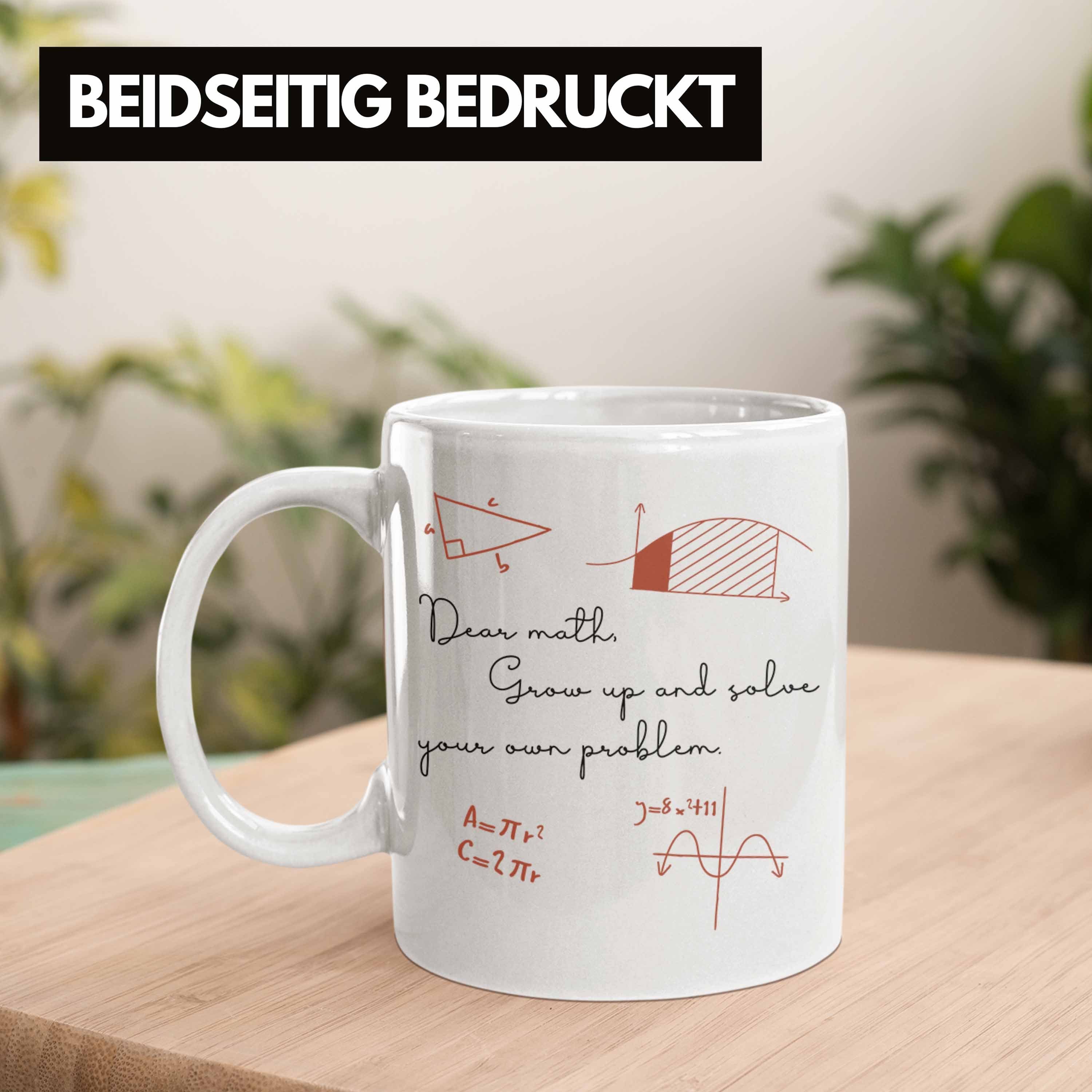 Mathematiker, oder Lehrer Trendation K Mathe Tasse Tasse Weiss für Lustige Geschenk Studenten