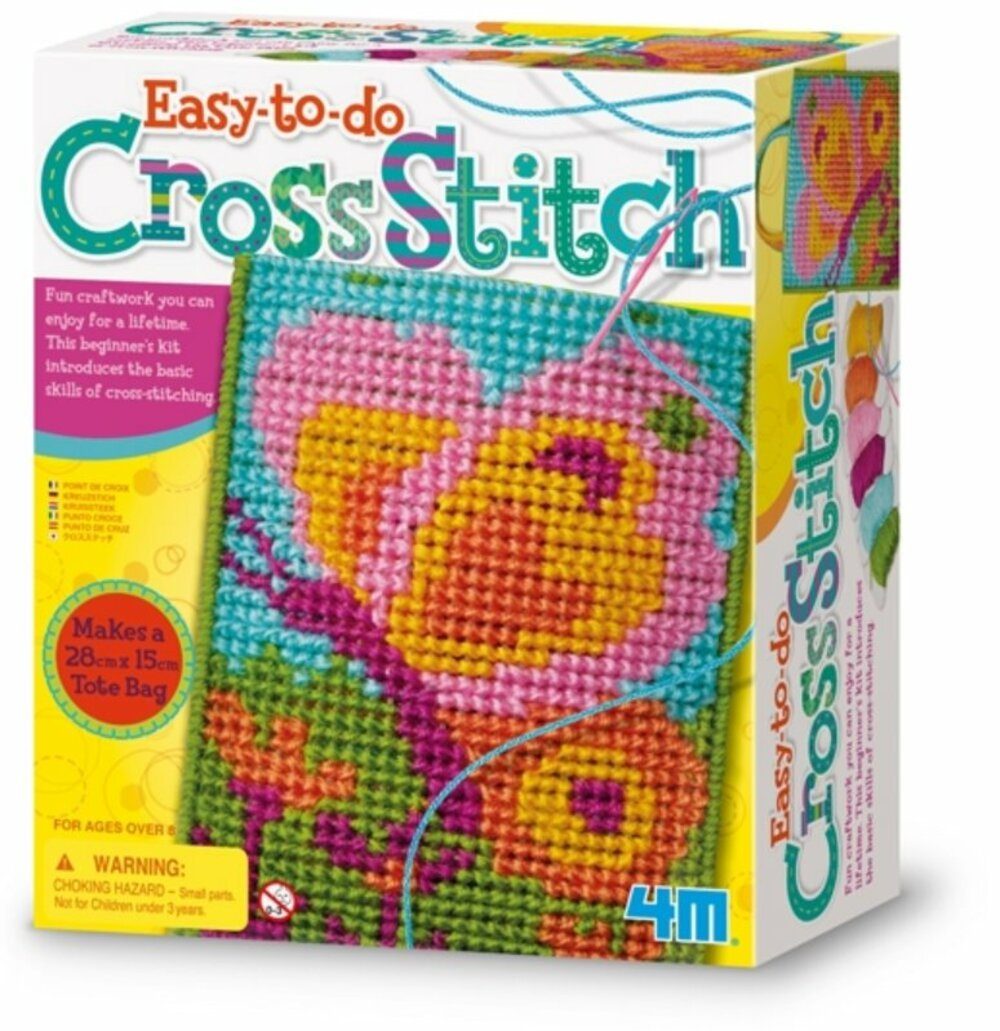 4M Experimentierkasten Stickbild - Easy to do Cross Stitch