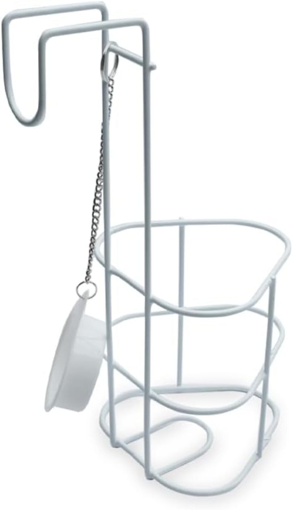 DocMed Urin-Flasche Urinflaschen-Set aus Urinflasche + Halter + Reinigungsbürste (praktischen Pflegepaket, 3 St., Mobile Urinlösung), Wiederverwendbar, langlebig und platzsparend verstaubar