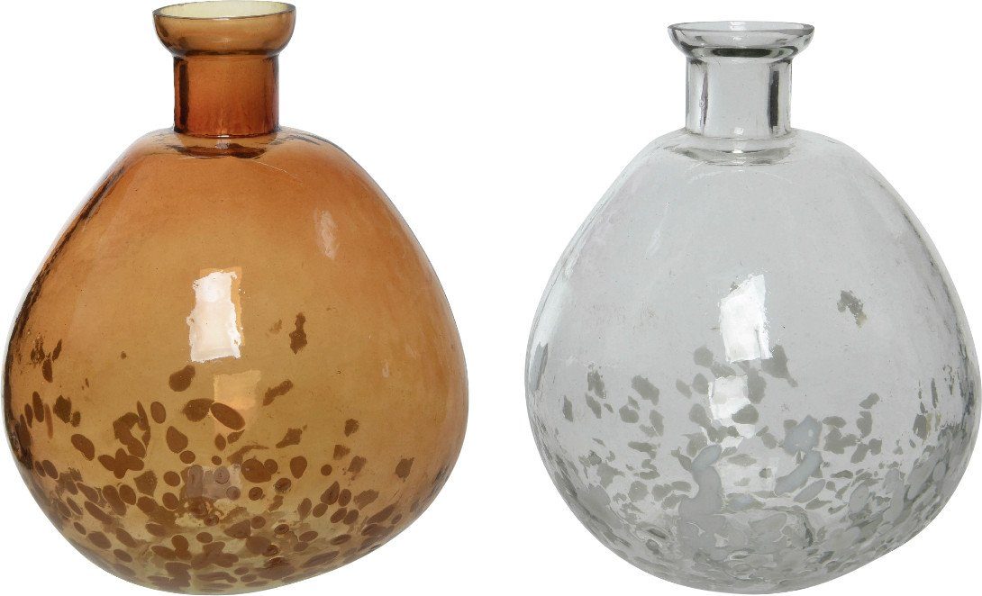 17 x Glas 14 cm Kaemingk Material: Kaemingk Dekofigur Ø Glas Vase