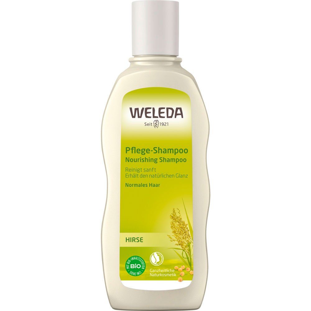 WELEDA Haarshampoo Hirse Pflege Shampoo, 190 ml