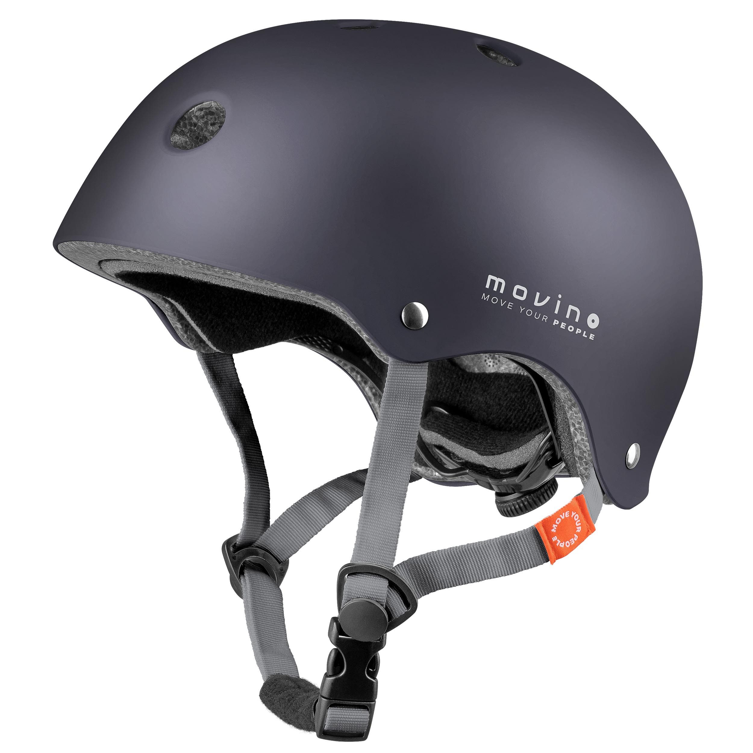 Movino Skatehelm Schutzhelm MOVINO ELEMENT Fahrrad Inliner Scooter Dial-Fit ABS EPS