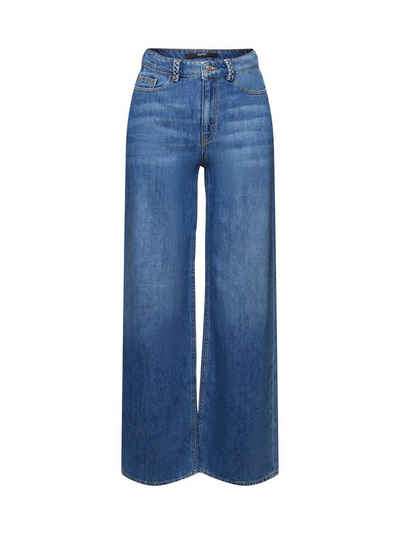 Esprit Collection Loose-fit-Jeans Leichte Wide Leg Jeans