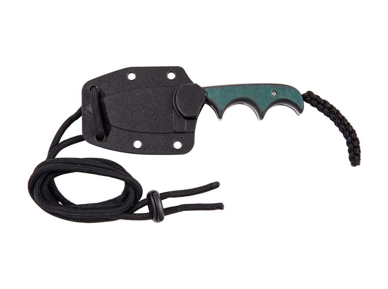 CRKT Universalmesser CRKT Minimalist Spear Point Neckknife mit Scheide, (1 St), Scheide inklusive, Neckknife