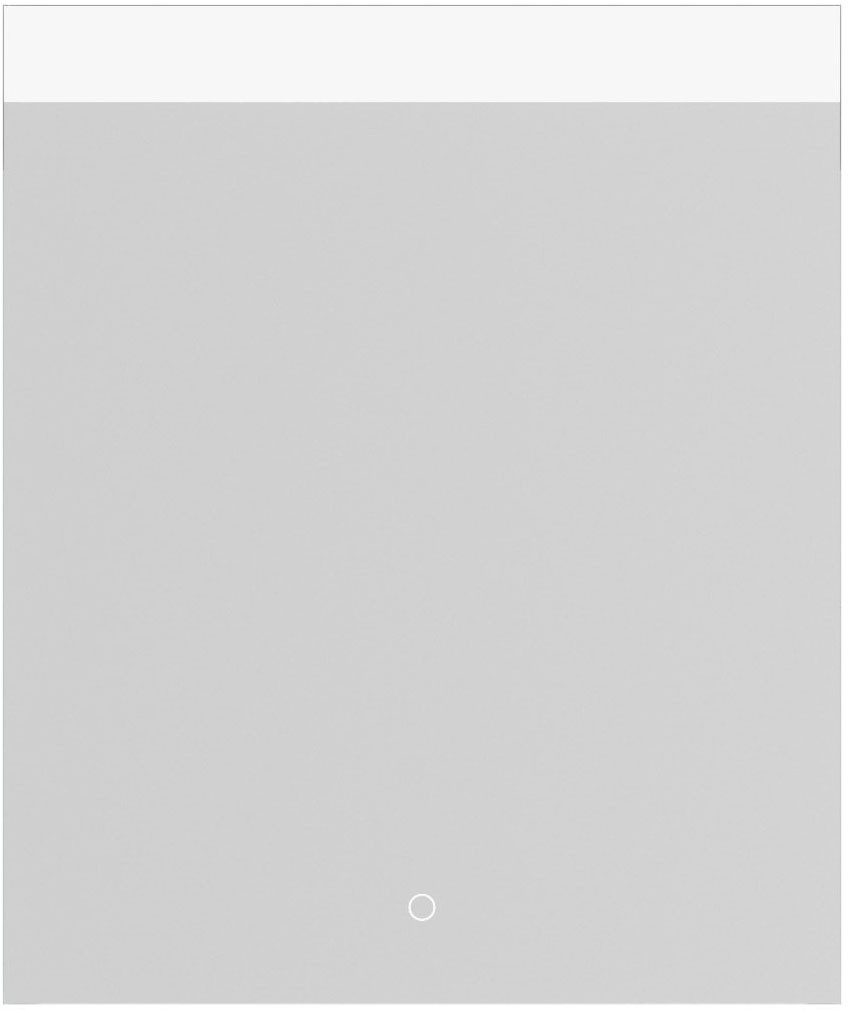 nobilia® Spiegel Marja eckig, in Breiten 60, 80, 100 und 120 cm, inkl. LED-Beleuchtung