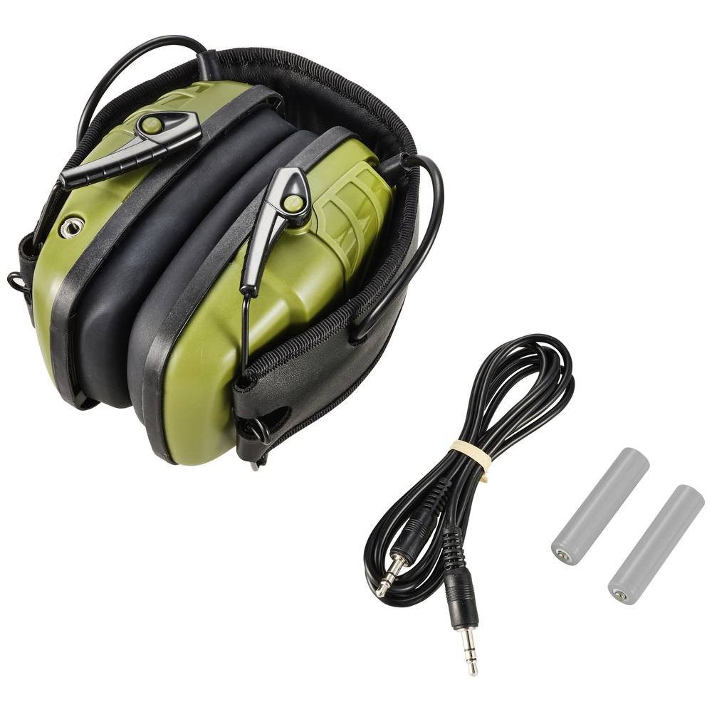 TOOLCRAFT Kapselgehörschutz Aktiver Gehörschutz 29 dB TO-8701221, inkl. Radio