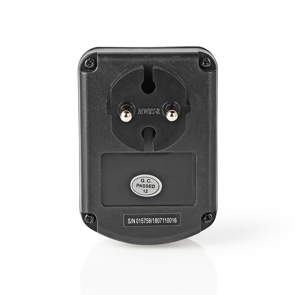 Nedis Spannungswandler POCO104, (1 St), Step down voltage converter, for USA equipment, compact design