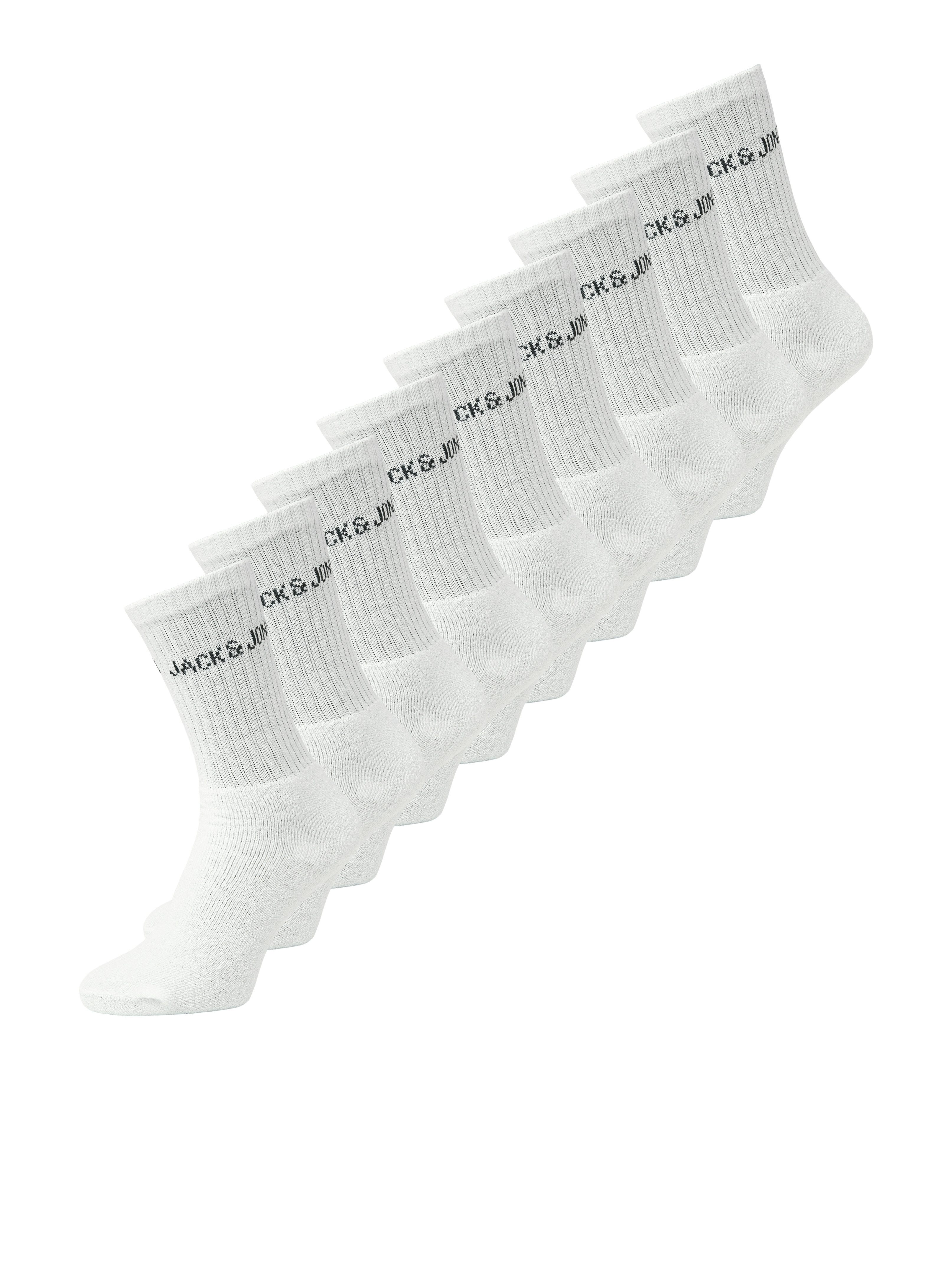 Jack & Jones Tennissocken JACREGEN TENNIS SOCKS 9 PACK NOOS (Packung, 9-Paar) Baumwollmischung, Einheitsgröße