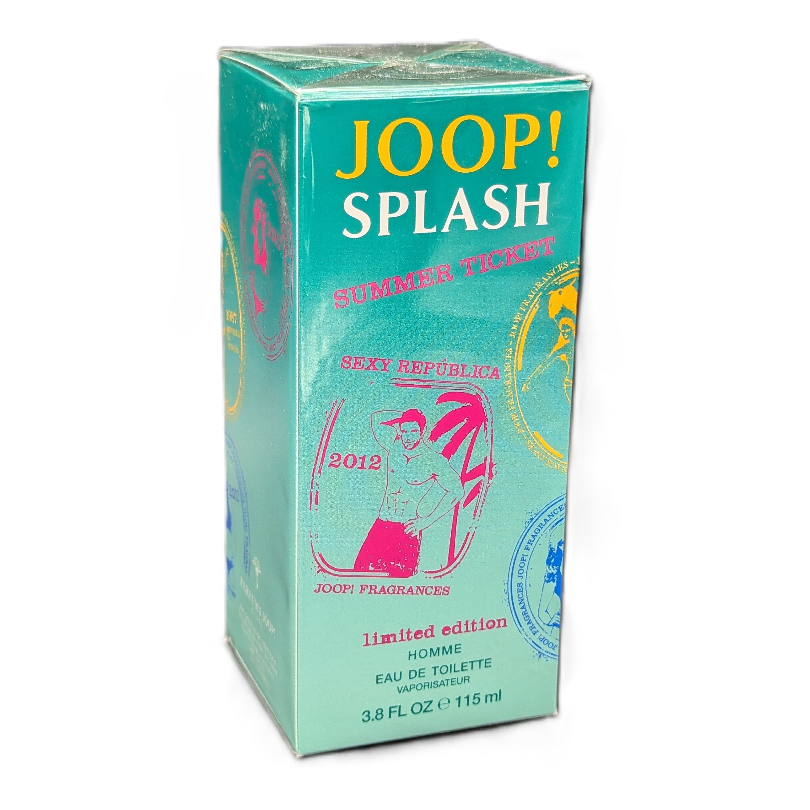 JOOP! Eau de Toilette Splash Summer Ticket Men Limited Edition 115ml 3.8 FL OZ Spray