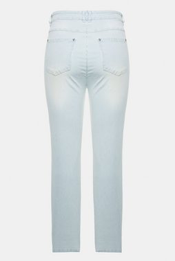 Ulla Popken Stretch-Hose Hose Sammy Streifen Jeansoptik