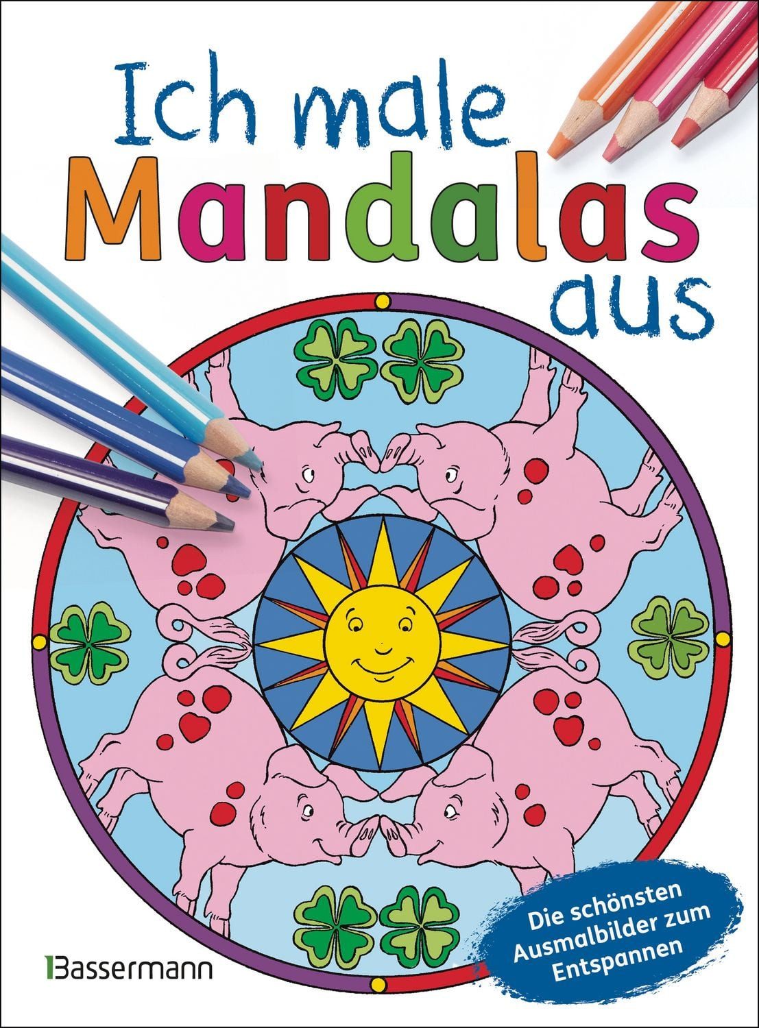 Ich male Mandalas aus. Mandalablock für Kindergarten und Vorschule / diverse