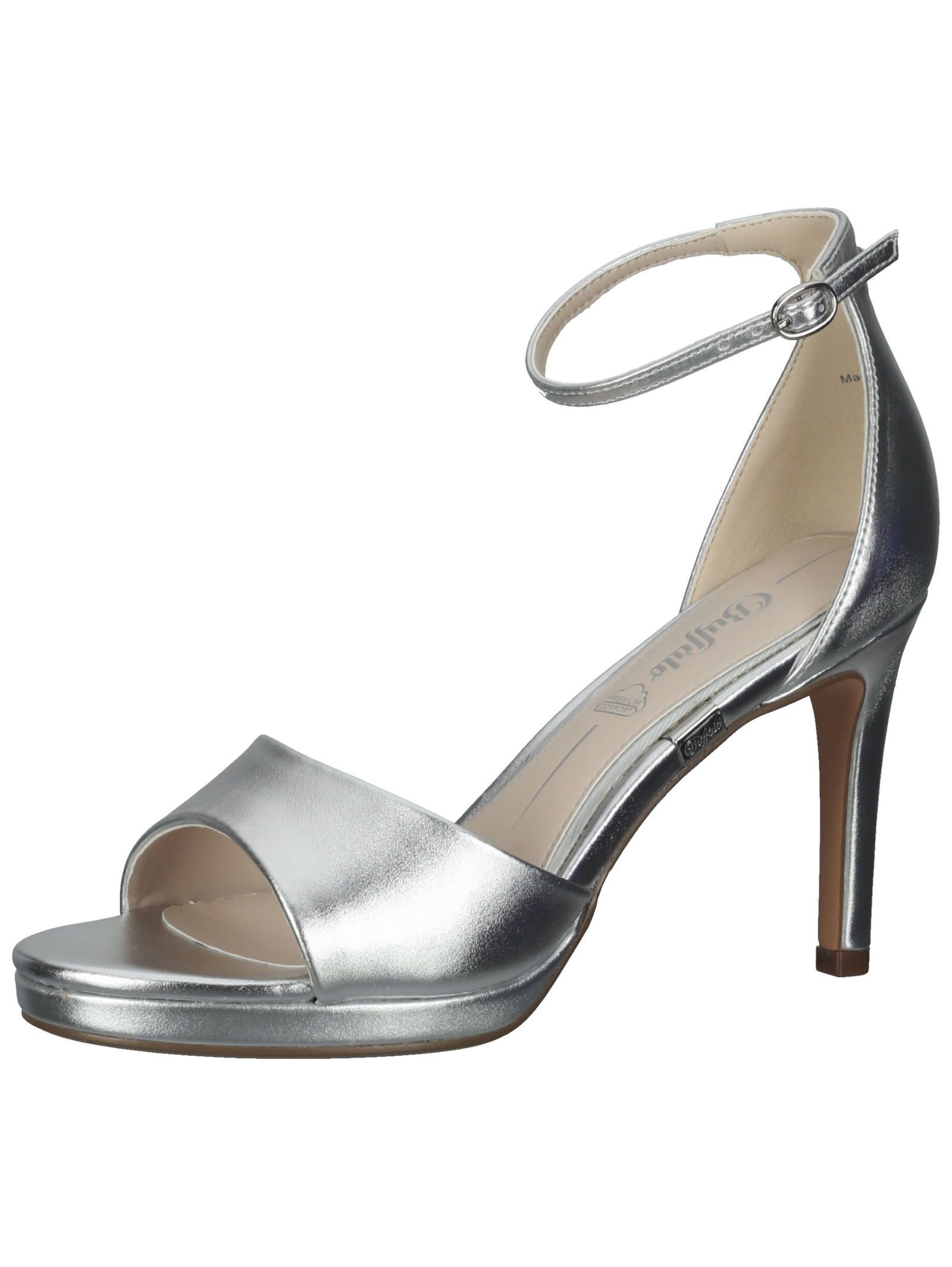 Sandalen Lederimitat . High-Heel-Sandalette
