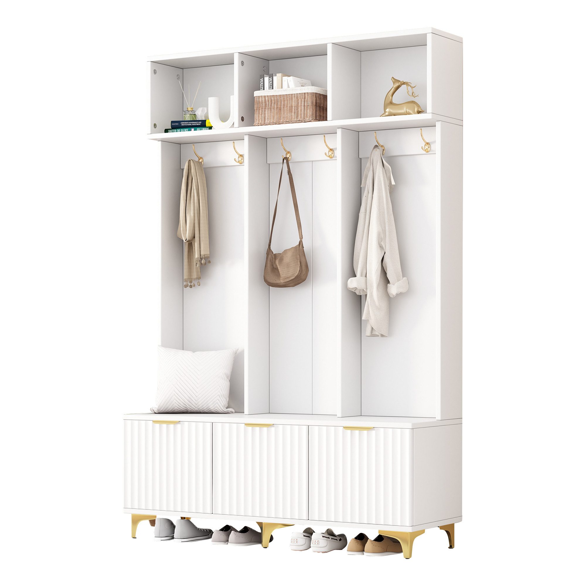 HAUSS SPOLE Garderoben-Set mit Schuhbank, Schubladen, günstig online kaufen
